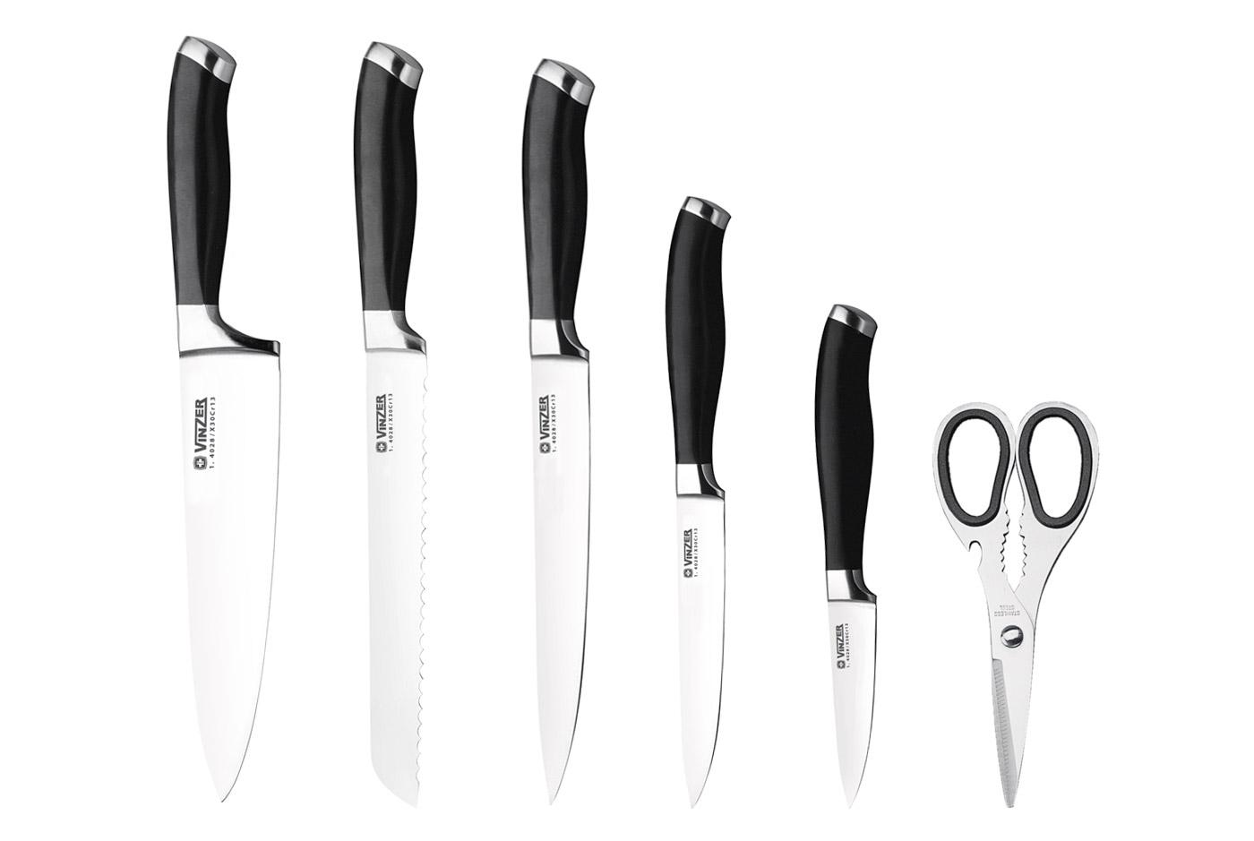 Набор ножей Vinzer Canvas из 7 пр. (89107) - фото 4 Набор ножей Vinzer Canvas из 7 пр. (89107) - фото 4