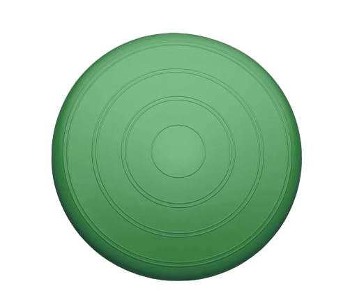 Подушка балансировочная массажная EasyFit гладкая 34 см Зеленый (EF-BM34G)