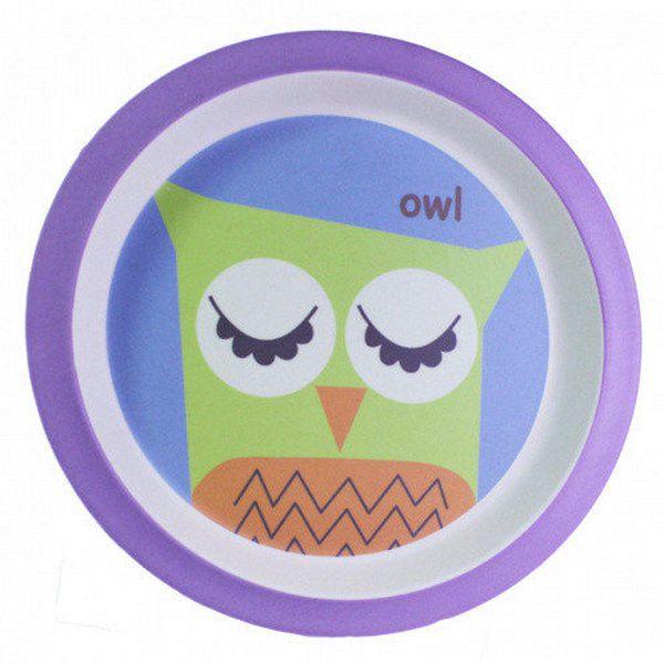 Тарілка Fissman Совеня 20 см Різнокольоровий (FS9468)