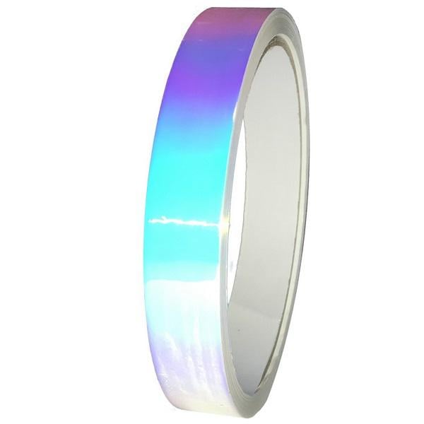 Обмотка обруча Tuloni Holographic Tape 1,5 см х 33 м Фиолетовый/Небесно-Голубой (6936116102862)