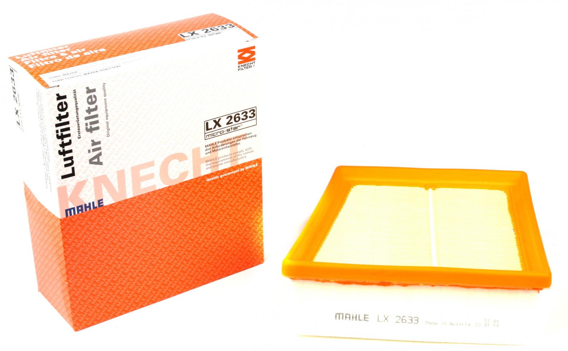 Фильтр воздушный KNECHT для Ford Transit Courier 1,0-1,6TDCi 14- (LX 2633)