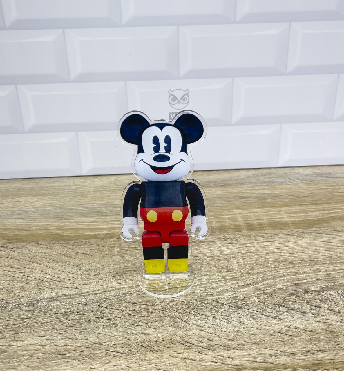 Фигурка коллекционная акриловая Bearbrick Mickey Mouse (2131447230)