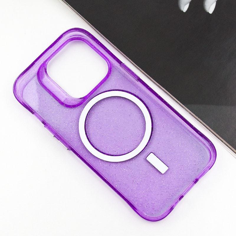 Протиударний Чохол TPU Radiance with MagSafe для Apple iPhone 12 Pro Max (6.7") Purple - фото 4