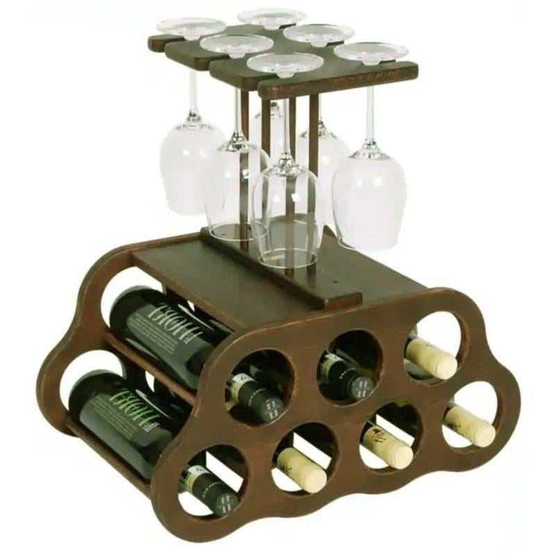 Полка для вина настольная Опалока Капучино (Впс-011209)