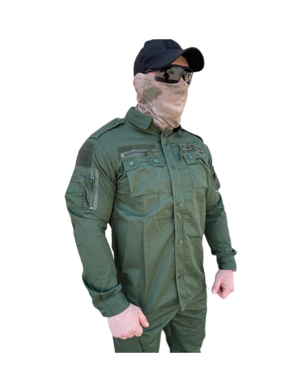 Костюм XL Зеленый (122356) - фото 2 Костюм XL Зеленый (122356) - фото 2