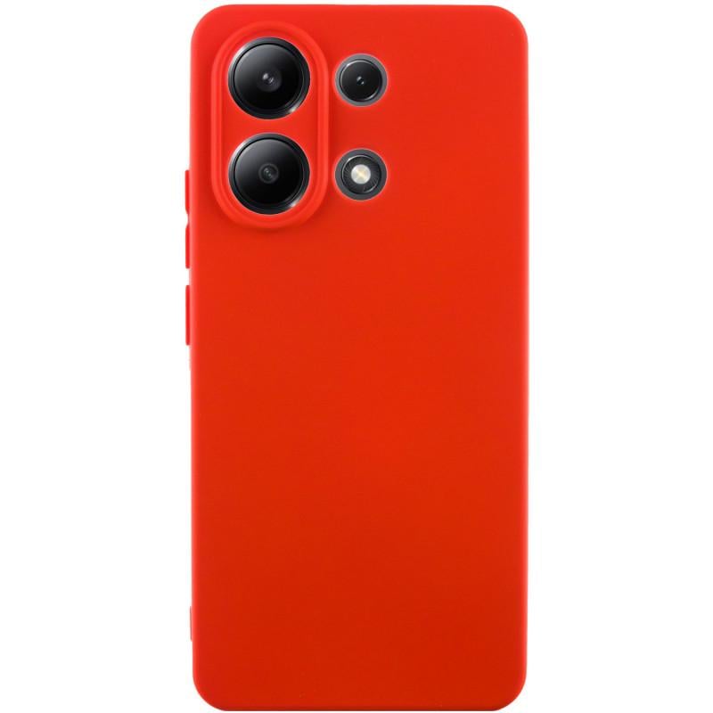 Противоударный чехол Silicone Cover Lakshmi Full Camera (AA) для Xiaomi Redmi Note 13 5G красный
