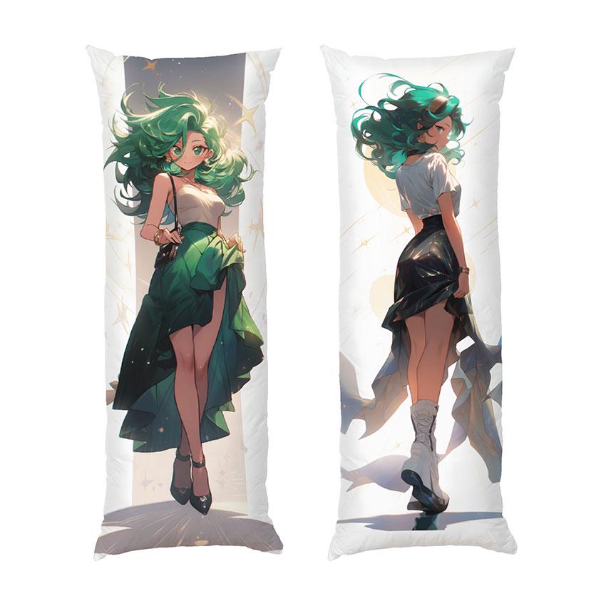 Подушка дакимакура Emerald Anime girl Adventure of Verdanthair габардин 120х40 см (111859-1)