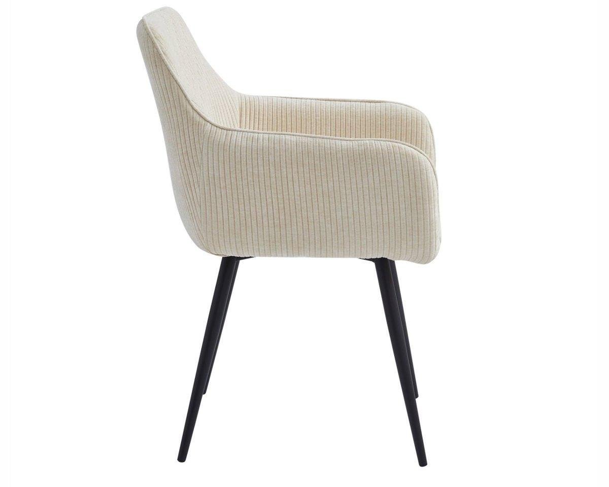 Стул-кресло кухонный ALISON вельвет Белый (26939075) - фото 5