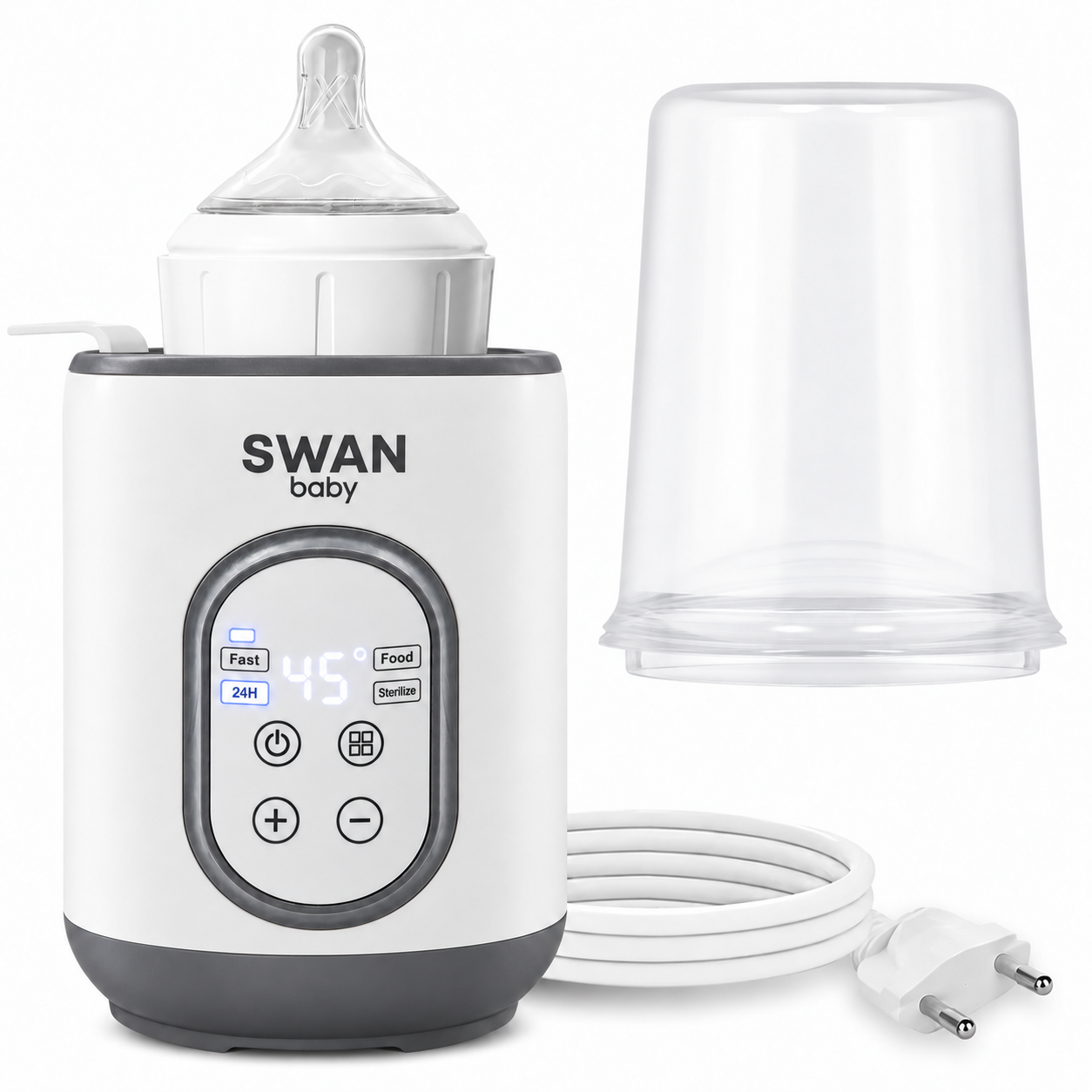 Стерилизатор-подогреватель для детских бутылочек Swan Baby Белый (136157928)