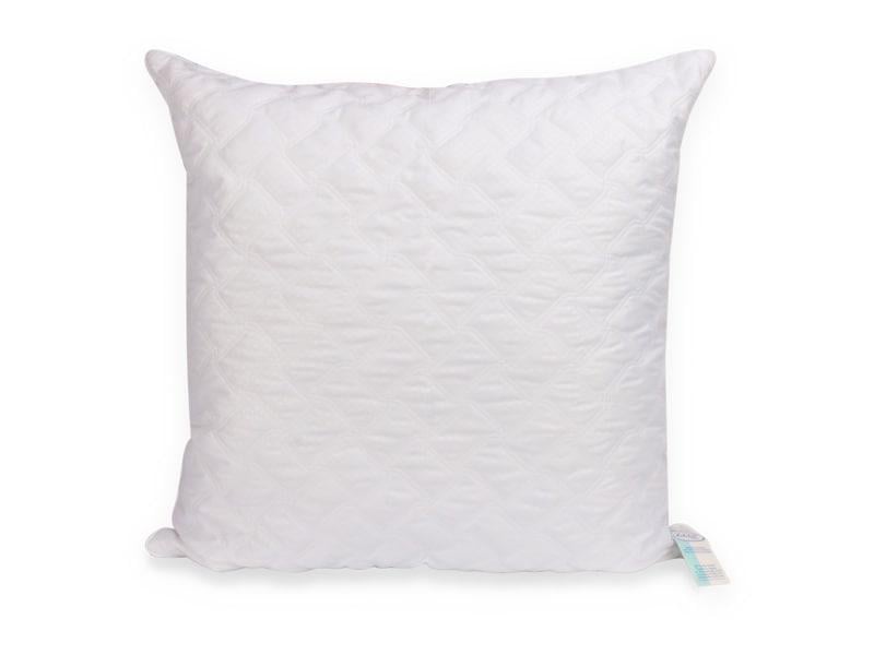 Подушка Leleka-Textile Эконом" стеганая 50х50 Молочный