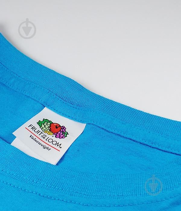 Футболка Fruit of the Loom ValueWeight XL Ультрамарин (0610360ZUXL) - фото 3