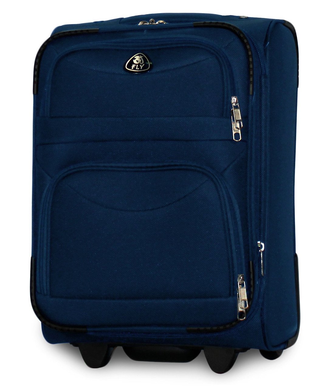 Чемодан ручная кладь Fly 6802 мини на 2 колесах 46х32х20 см Синий