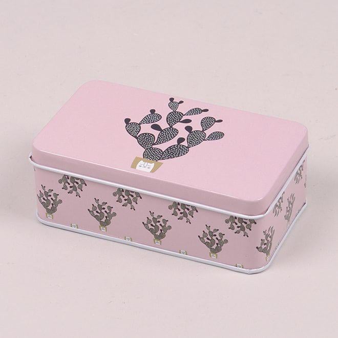 Коробочка металлическая Flora Кактусы (25305)