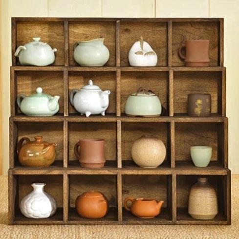 Полка для кружек из дерева Кахари Мускат (СДК-008007)