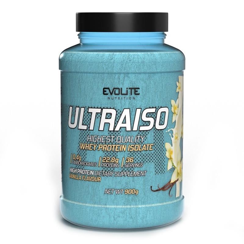 Сывороточный изолят Evolite Nutrition Ultra Iso натуральный 900 г (22509-01)