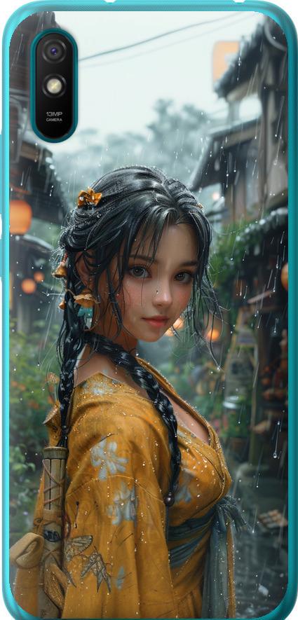 Чехол на Xiaomi Redmi 9A Anime-girl (6133u-2034-42517)