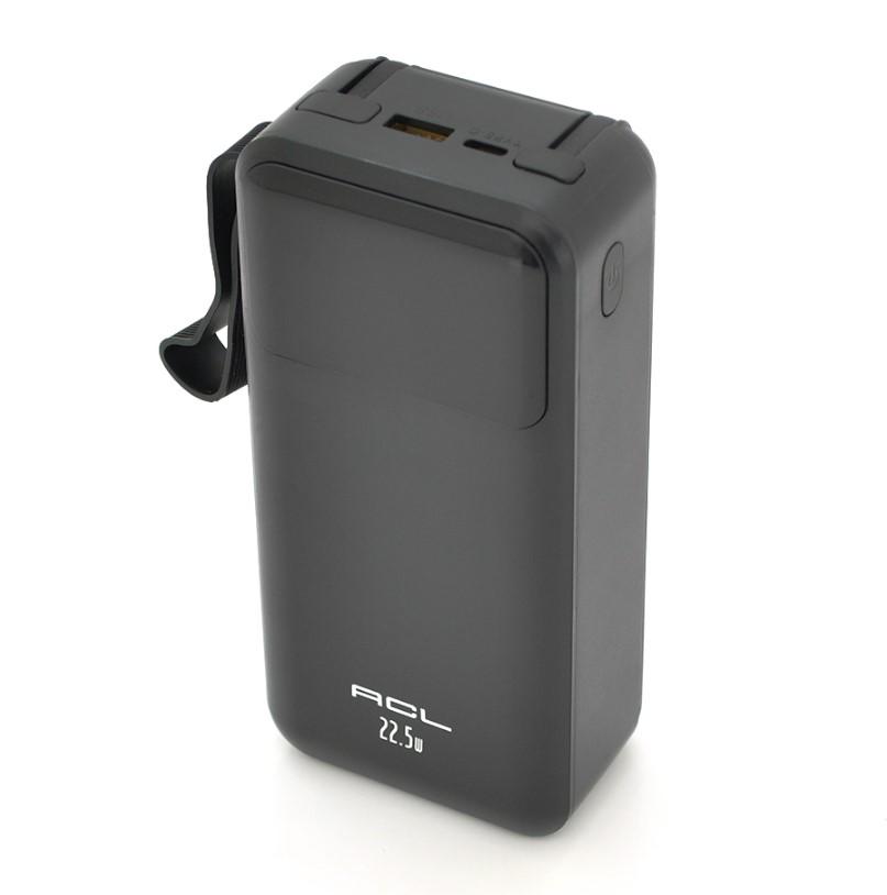 Повербанк ACL PW22 PD Type-C Lighting 22,5W 30000 mAh Black