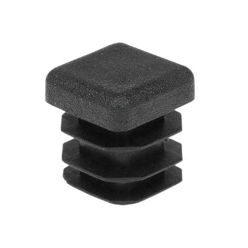 Заглушка для профильных труб пластиковая 10х10 мм 1 шт. Черный (1977812535/К0262)