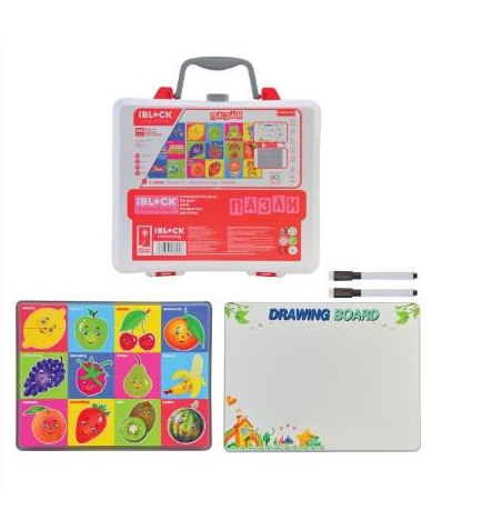 Набір ігровий Iblock 2в1 для малювання/пазл (PL-921-281) - фото 3 Набір ігровий Iblock 2в1 для малювання/пазл (PL-921-281) - фото 3