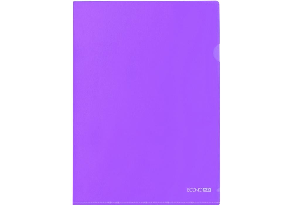 Папка-уголок Economix А4 Фиолетовый (E31153s-12)