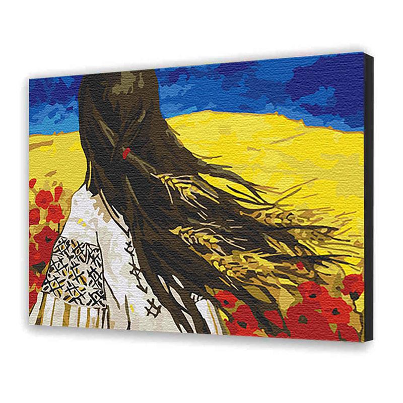 Картина по номерам ART CRAFT Свободная в Украине 40х50 см (10340-AC)