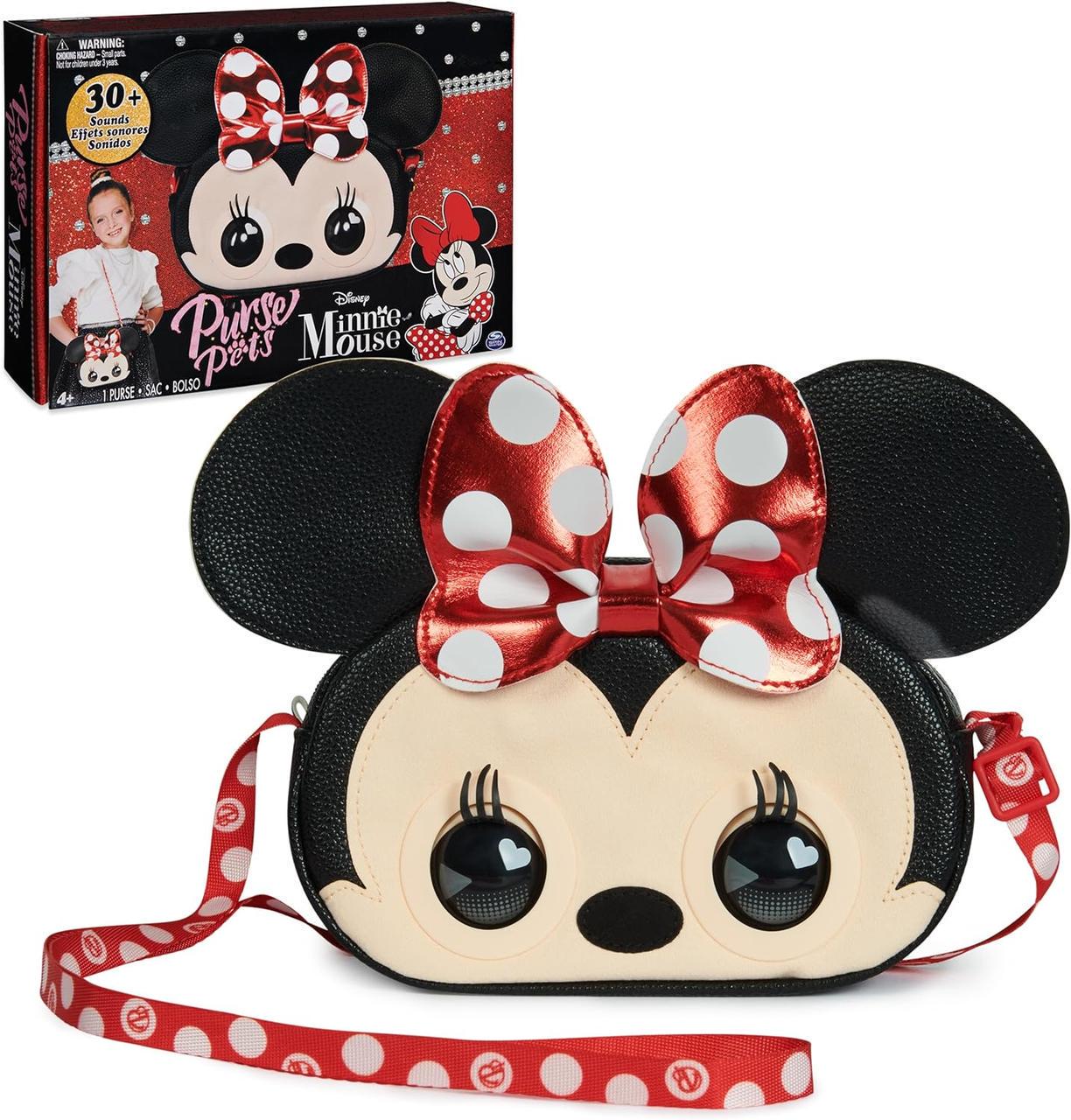 Интерактивная детская сумочка Purse Pets Disney Minnie Mouse Kids Purse Минни Маус (6067403)