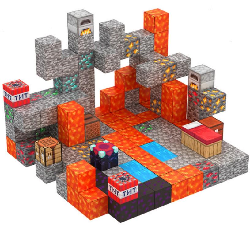 Конструктор магнитный Magnetic Cube Пещерные приключения 143 эл. (2104618681) Конструктор магнитный Magnetic Cube Пещерные приключения 143 эл. (2104618681)