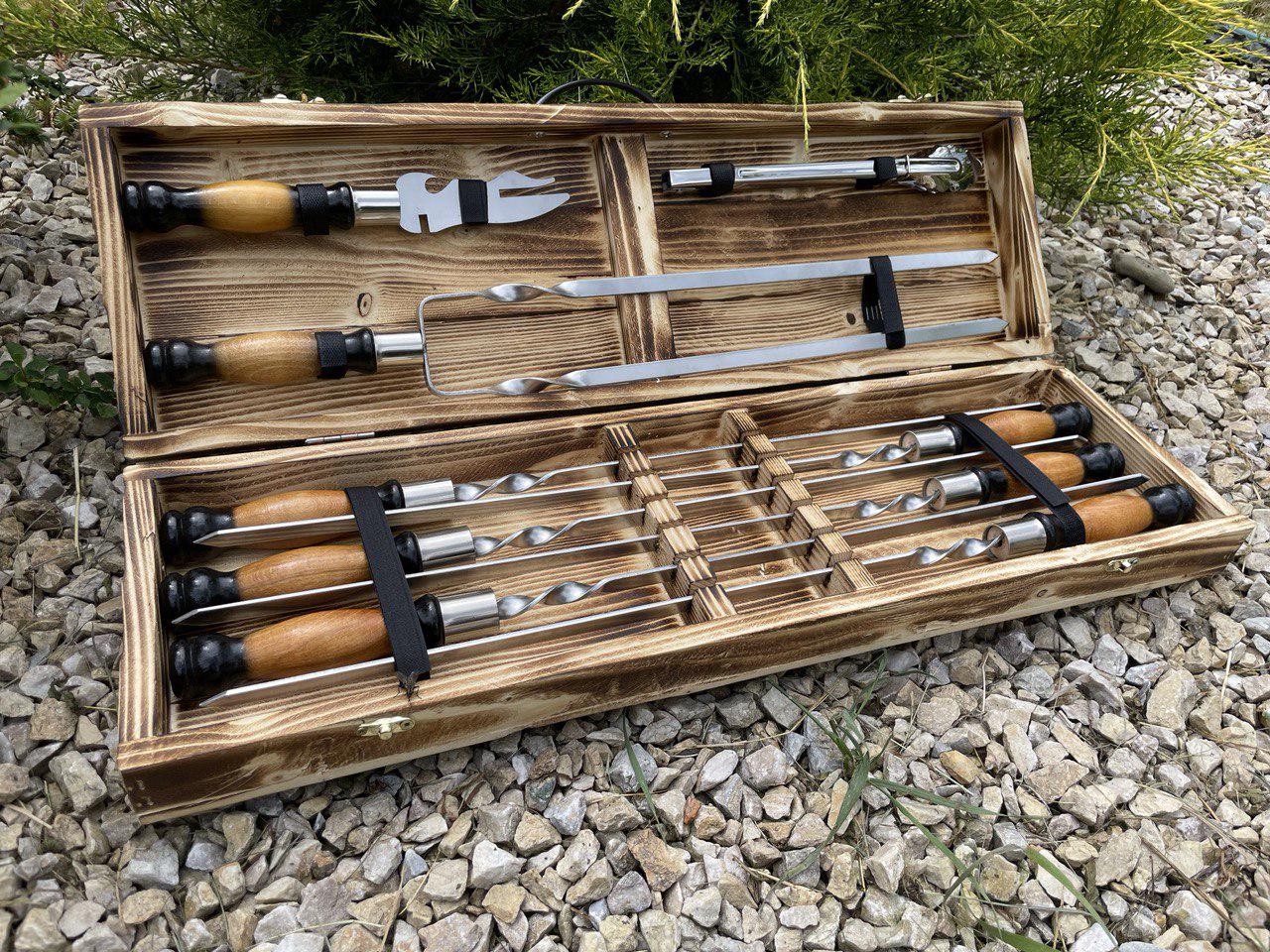 Набор шампуров в кейсе Eko Box-2 S1