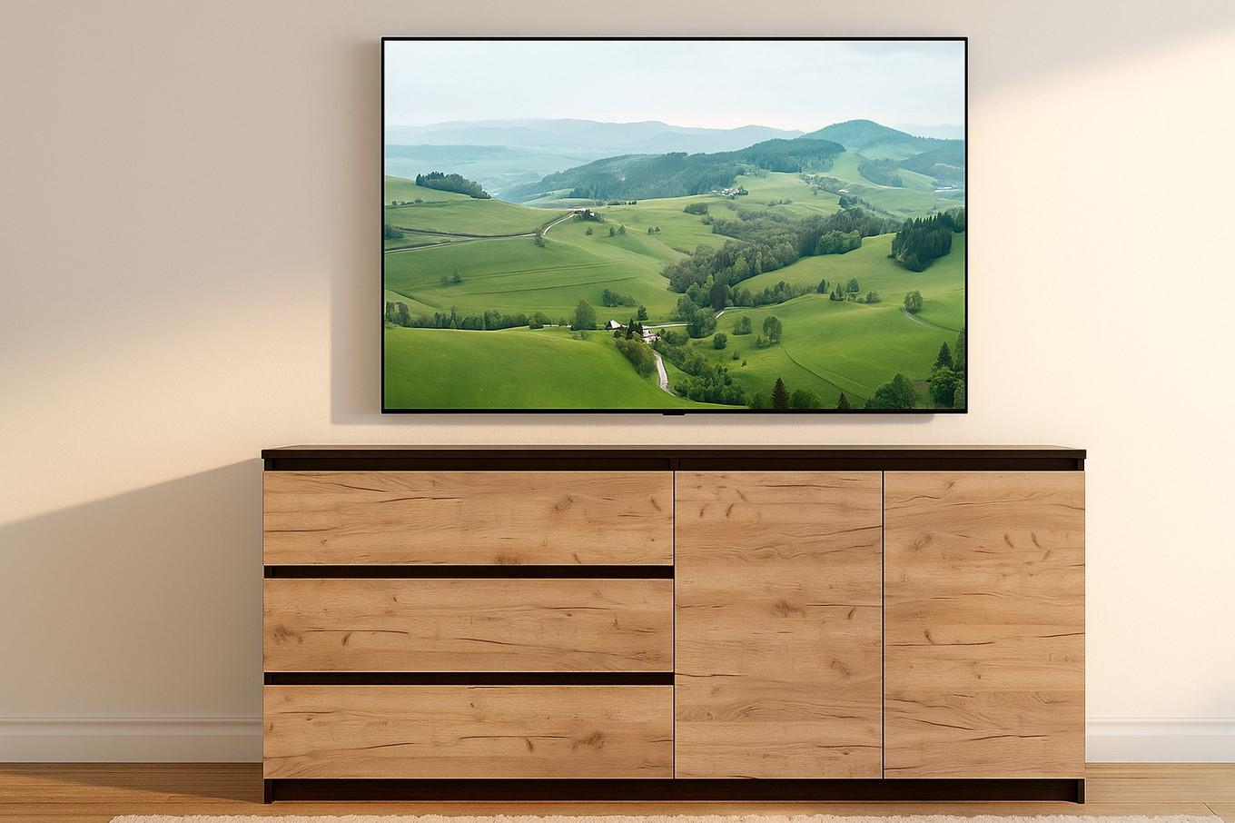 Комод Мастер Форм Брайт левосторонний 1580х376х730 мм Венге магия/Дуб крафт золотой (20228) Комод Мастер Форм Брайт левосторонний 1580х376х730 мм Венге магия/Дуб крафт золотой (20228)