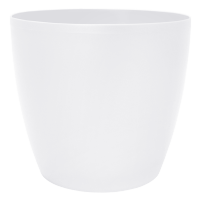 Вазон Алеана Матільда круглий 24x22 см Білий (УТ000027767) - фото 2 Вазон Алеана Матільда круглий 24x22 см Білий (УТ000027767) - фото 2