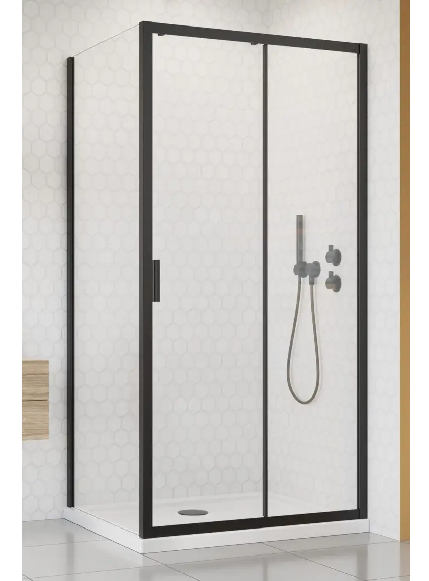 Душевая кабина Radaway Alienta DWJ+S 120х80х190 Black (10260120-54-01+10270080-54-01)