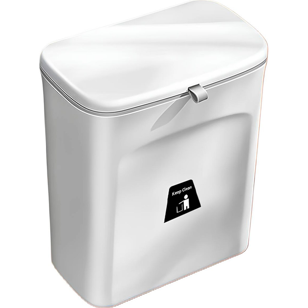 Відро кухонне Mijia Six Percent Kitchen Wall-Mounted Trash Can BF-GB102 White