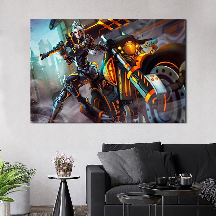 Настенний декор Ривен League of Legends 120x80 см (A155-1)