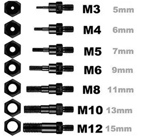 Заклепочник с насадками 7 шт. М3-М12 (R00660) - фото 3