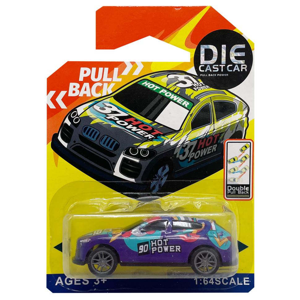 Машинка ігрова металева hot power cs101 10 масштаб 1:64 (RLT48099)