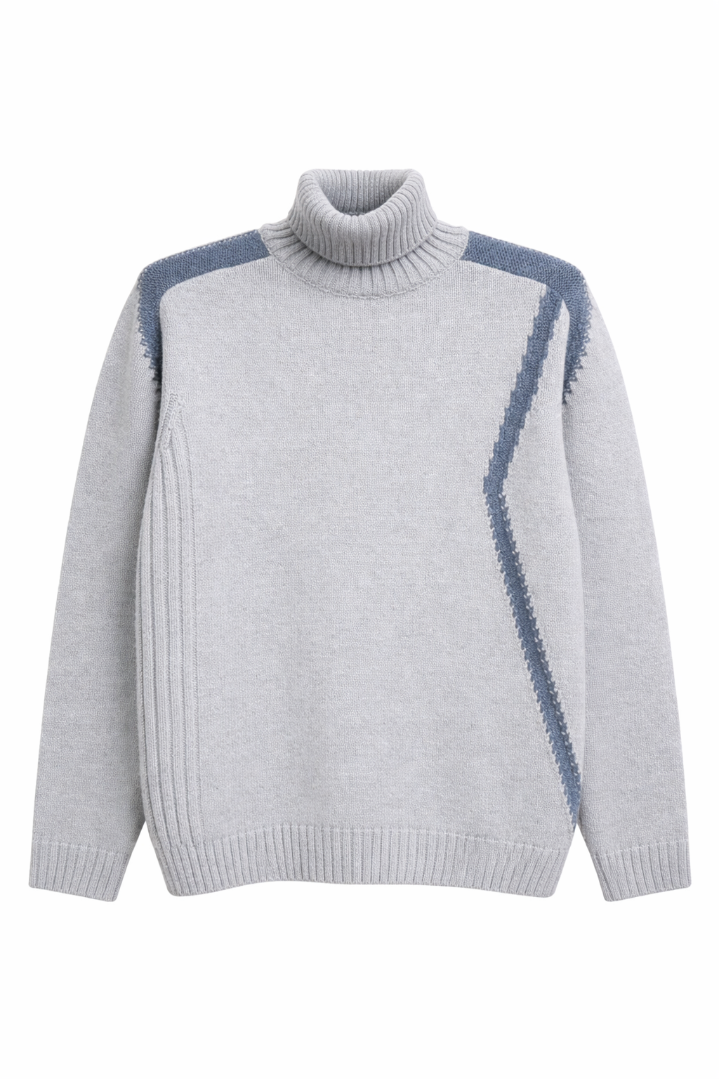 Свитер мужской зимний XL Серо-голубой (127416) Свитер мужской зимний XL Серо-голубой (127416)