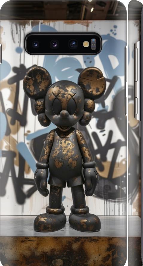 Чехол на Samsung Galaxy S10 Plus Bronze kaws v2 (6098m-1649-42517)
