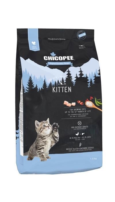 Корм сухий для кошенят Chicopee HNL Kitten 8 кг (020718)