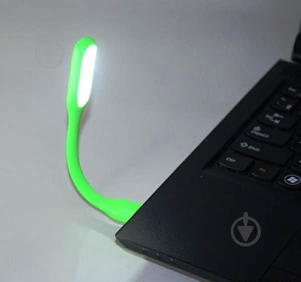 Міні USB LED підсвічування-лампа для ноутбука Зелена - фото 3