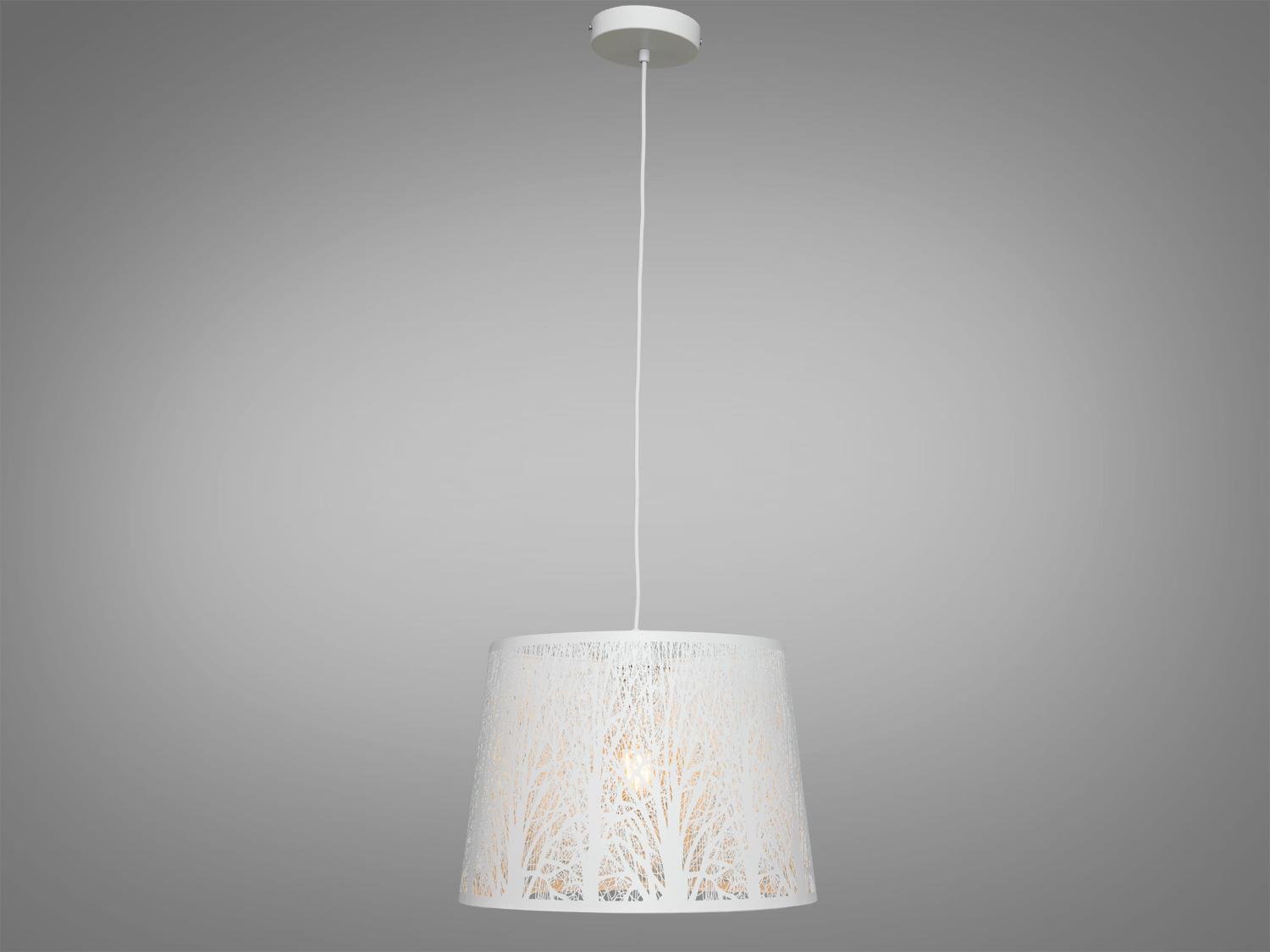 Светильник/подвес в стиле Лофт Лес Белый (8392/1WH)