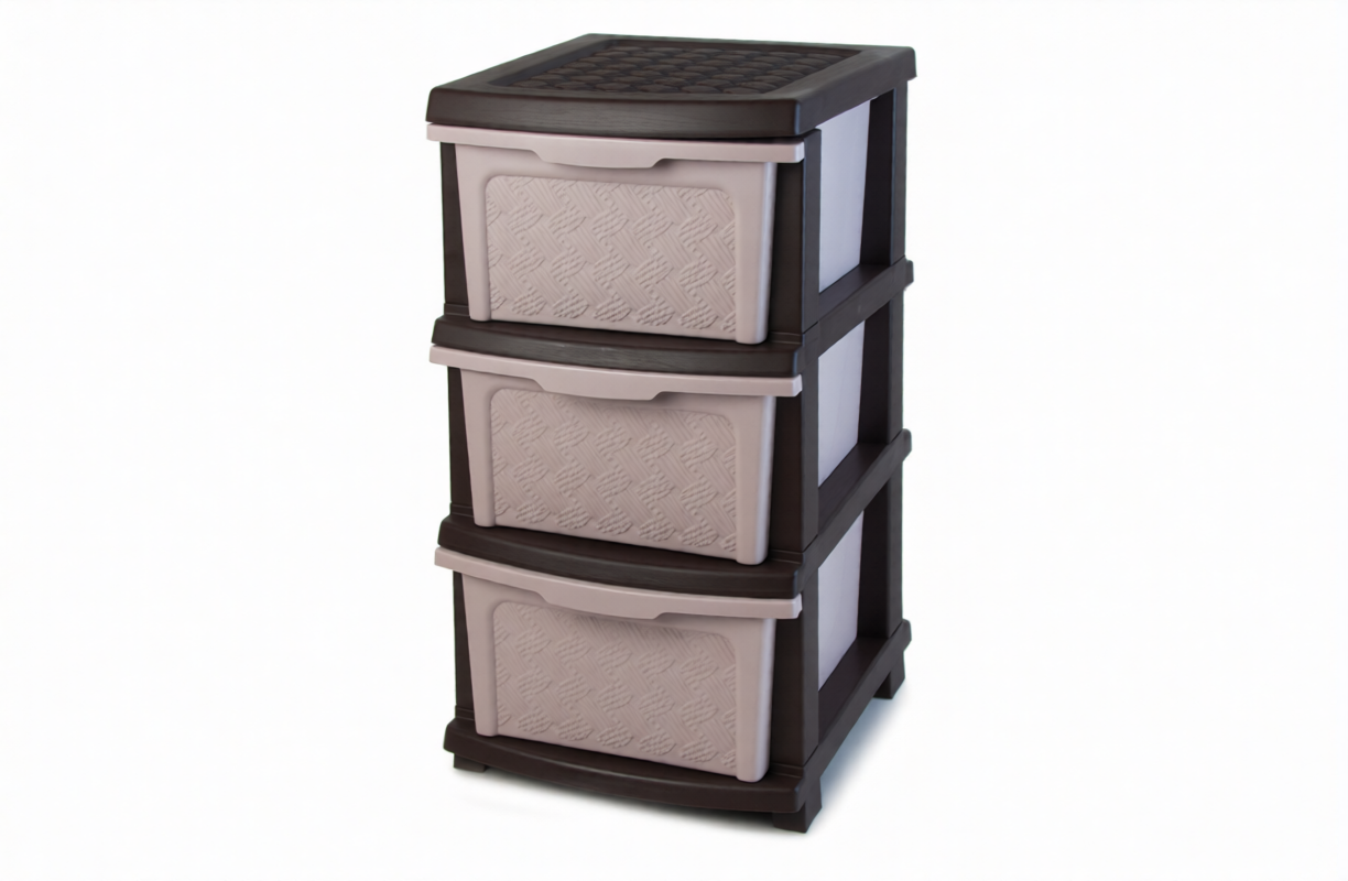 Комод пластиковый R-plastic Eco Pink (8-12-10518)