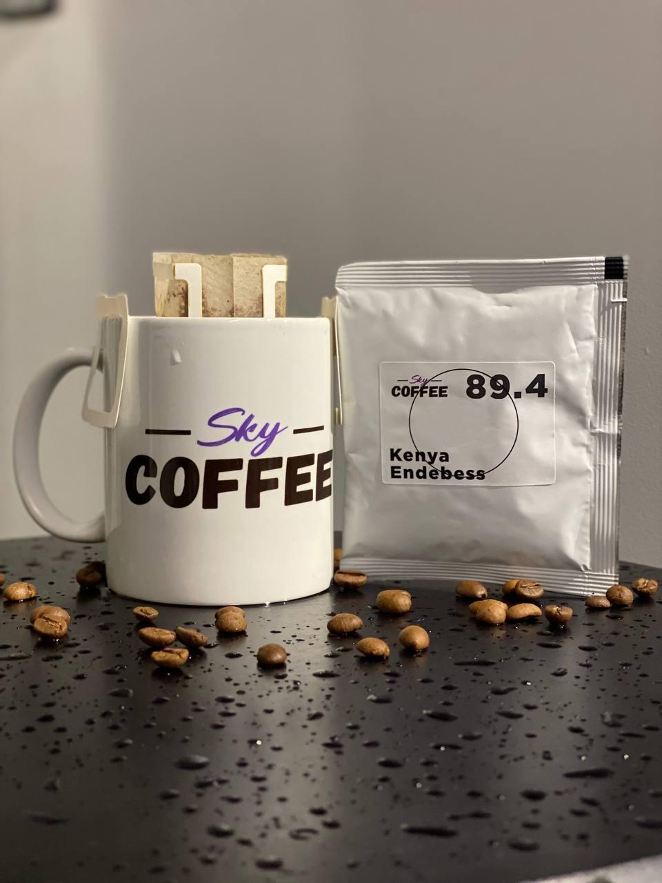 Дріп пакетик Sky Coffee Kenya Endebess - фото 1
