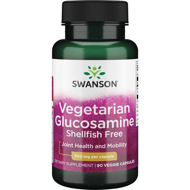 Препарат для суставов и связок Swanson Ultra Vegetarian Glucosamine Shellfish Free 500 мг 90 Veg Caps