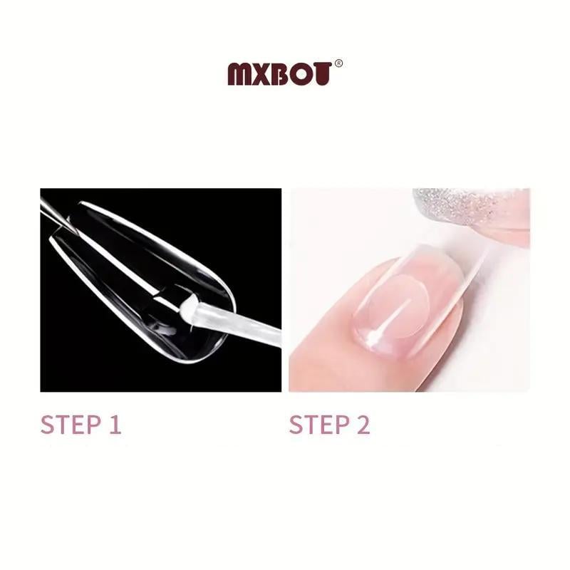 Клей с кисточкой MXBO Pro's Choice 8 г для накладных ногтей/типс/страз/декора Прозрачный - фото 9 Клей с кисточкой MXBO Pro's Choice 8 г для накладных ногтей/типс/страз/декора Прозрачный - фото 9