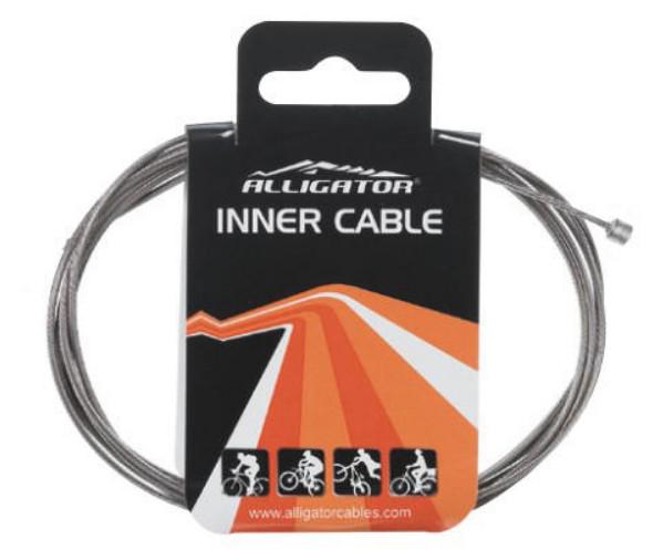 Тросик переключения Alligator 2000 мм Серебристый