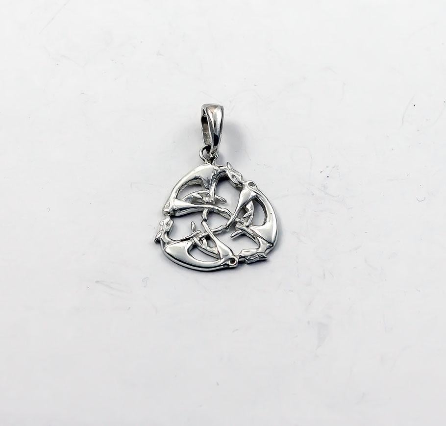 Подвеска оберег Maxi Silver 4949 Волчья стая (84949)