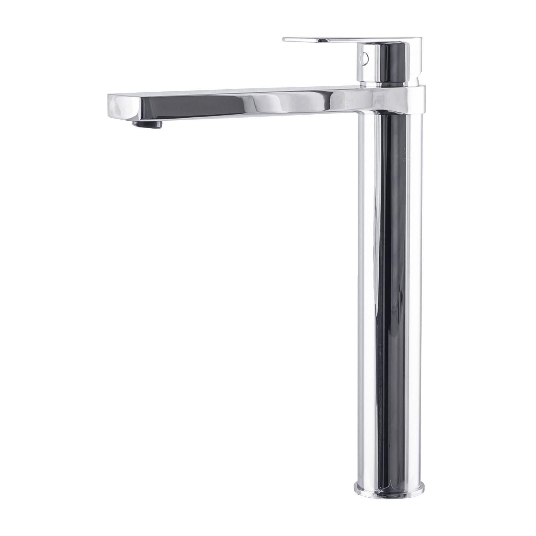 Смеситель для умывальника TOPAZ хромированный Серебристый (0822320)