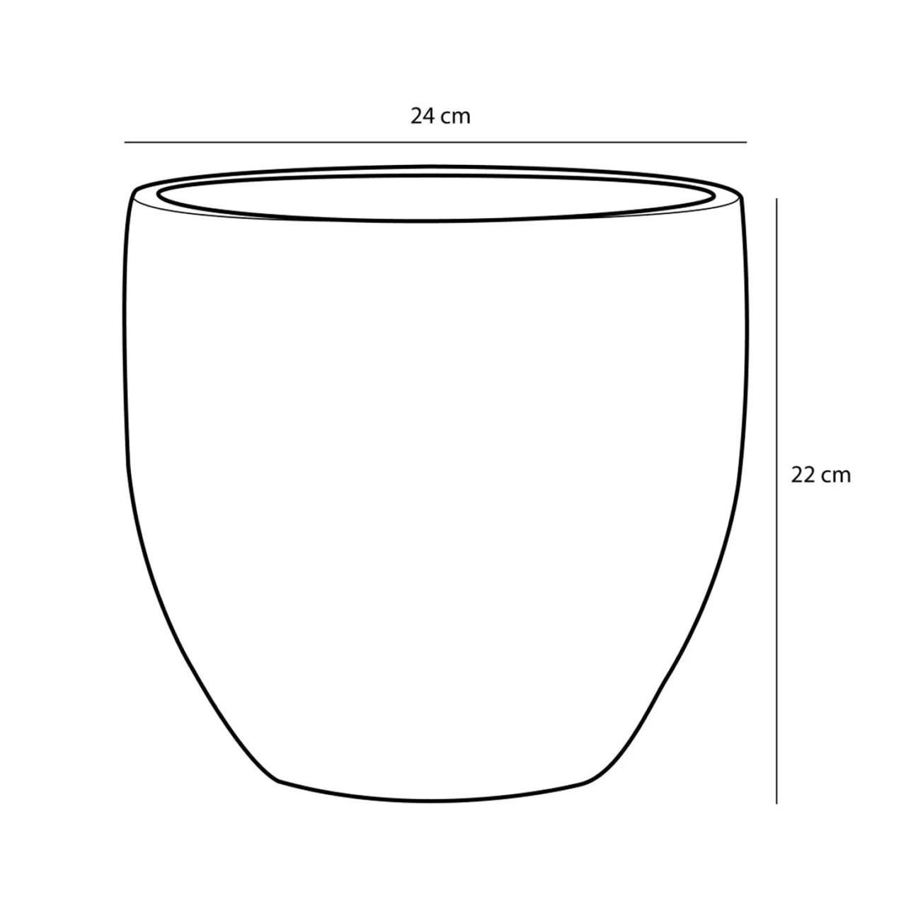 Кашпо Edelman Carrie pot round 24х22 см Черный (A-025712) - фото 2 Кашпо Edelman Carrie pot round 24х22 см Черный (A-025712) - фото 2