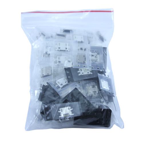 Роз'єм MicroUSB гніздо 5-ти контактне 100 шт. (284853) - фото 2 Роз'єм MicroUSB гніздо 5-ти контактне 100 шт. (284853) - фото 2