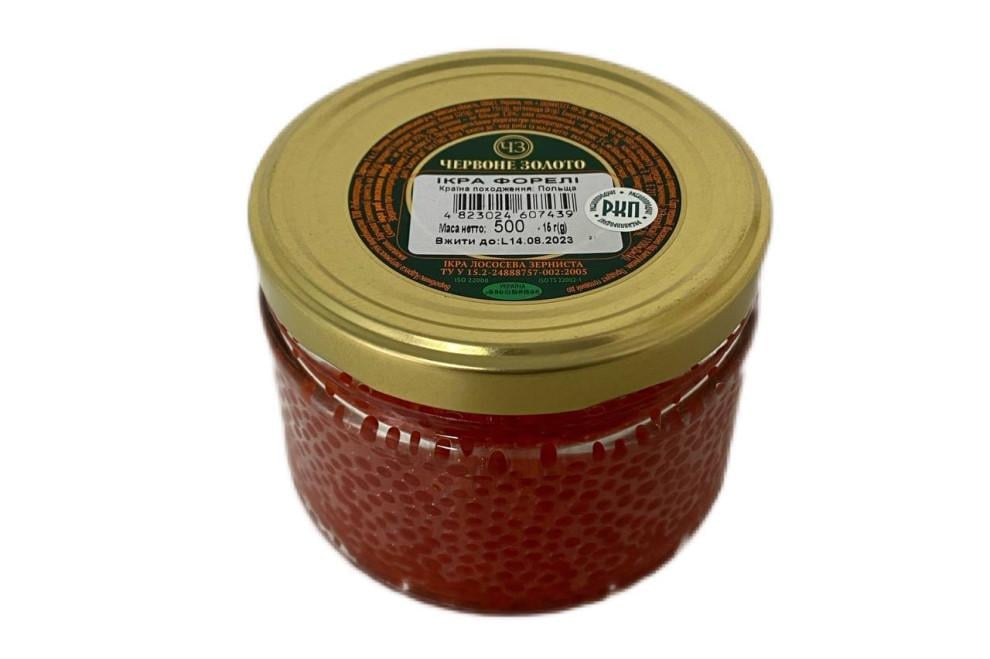 Икра форели Красное Золото 500 г (1098572)